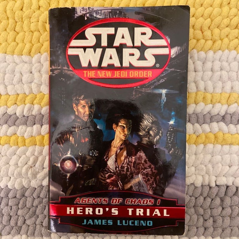 Star Wars The New Jedi Order: Hero's Trial (First Edition First Printing)