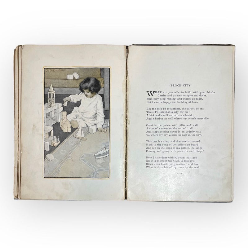 Antique Rare A Child’s Garden of Verses 1905 1st Edition