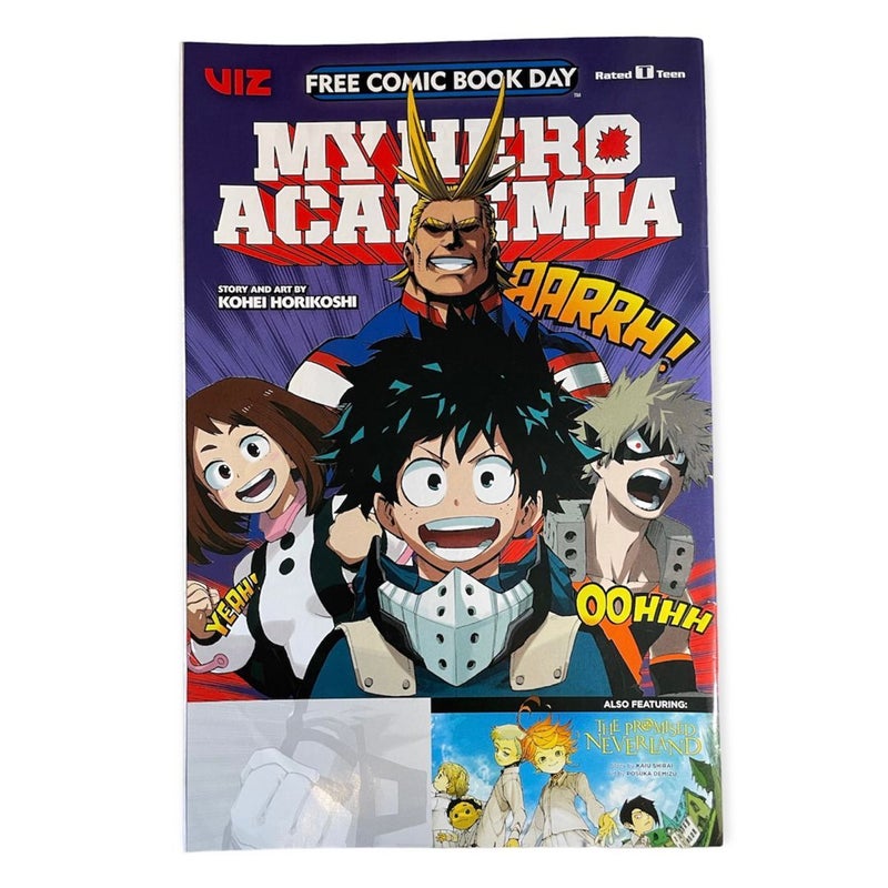 My Hero Academia Free Comic Book Day 2019 Viz FCBD The Promised Neverland Manga