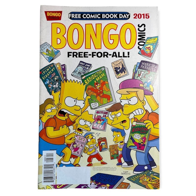 Bongo Comics: Simpsons Free-For-All! - FCBD (Free Comic Book Day) 2015
