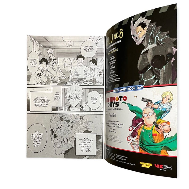 Kaiju No. 8 & Sakamoto Days Free Comic Book Day 2022 (VIZ MEDIA, 2022)