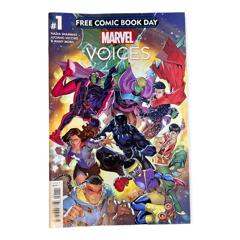 Marvel Voices #1 Free Comic Book Day (2022) FCBD Limited Edition Marvel Comics