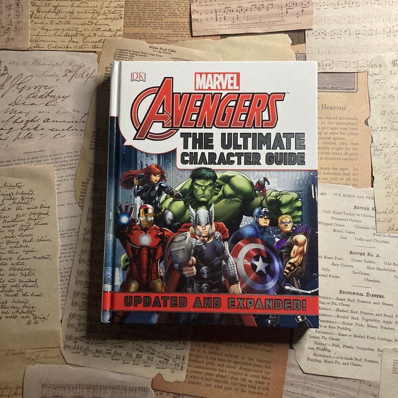 Marvel the Avengers the Ultimate Character Guide by Alan Cowsill