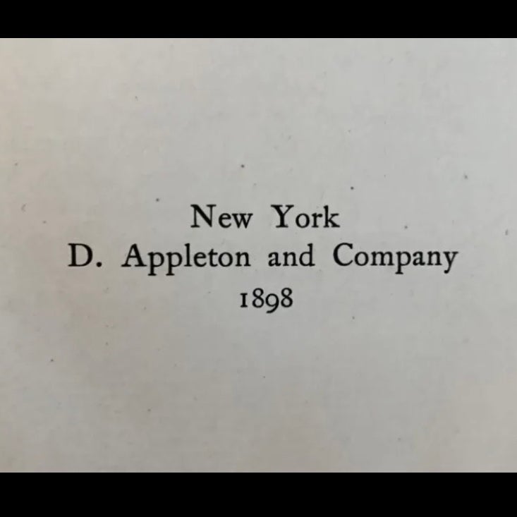 The Memoirs of Benvenuto Cellini D. Appleton & Company New York 1898 ~
