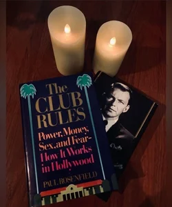Old Hollywood History Hardcover Duo:  Club Rules & Frank Sinatra Behind the Legend