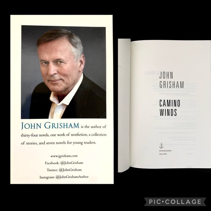 CAMINO WINDS First Edition Hardcover by John Grisham 