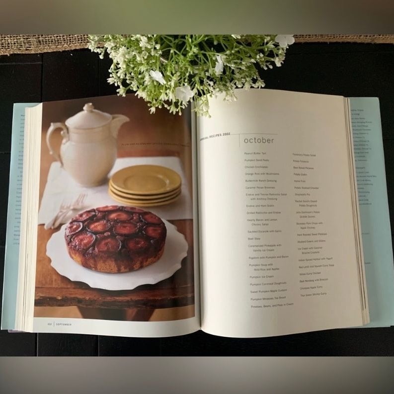 Martha Stewart Annual Recipe Hardcover Collection Cookbook XL 