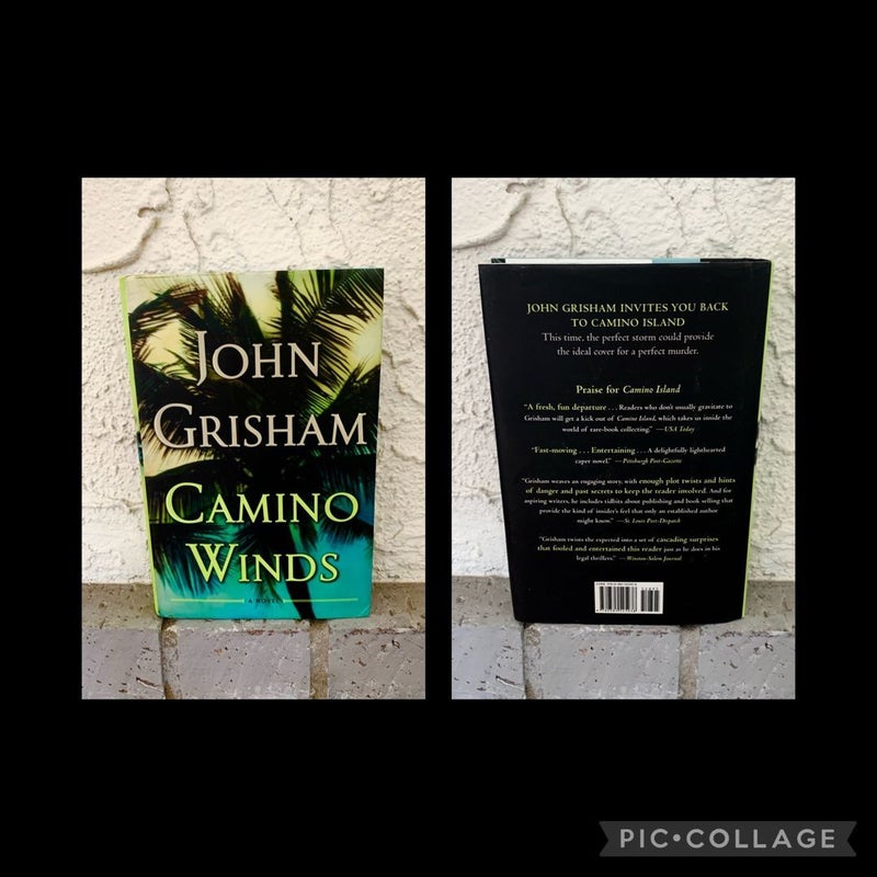 CAMINO WINDS First Edition Hardcover by John Grisham 