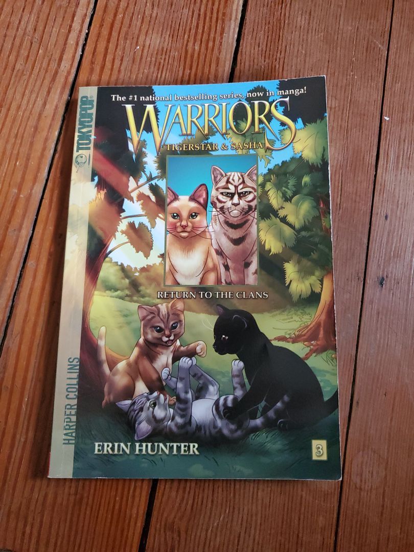 Warriors Manga: Tigerstar and Sasha #3: Return to the Clans