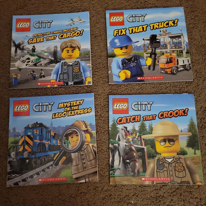 Lego City Book, Lego Books, Cops Crocs and Crooks Book, Lego Picture Books,  Lego Police Books, Lego Crocodile Books, Police Chase Book 