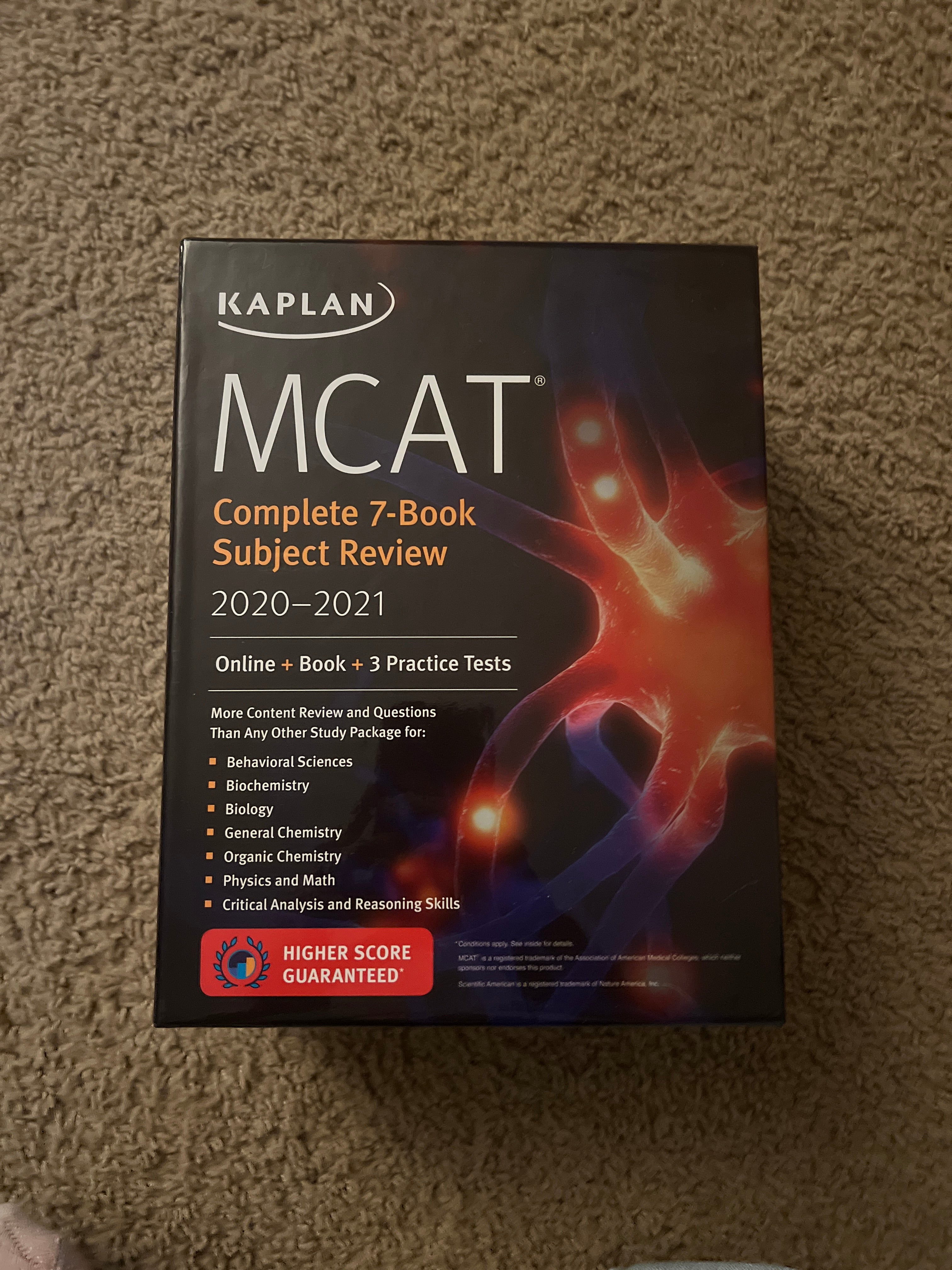 MCAT Complete 7-Book Subject Review 2020-2021