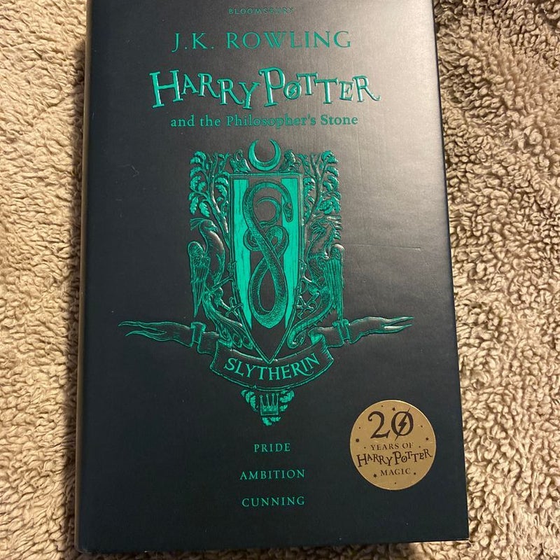 Harry Potter Slytherin House Editions 7 Books Boxset By JK Rowling NEW  Paperback