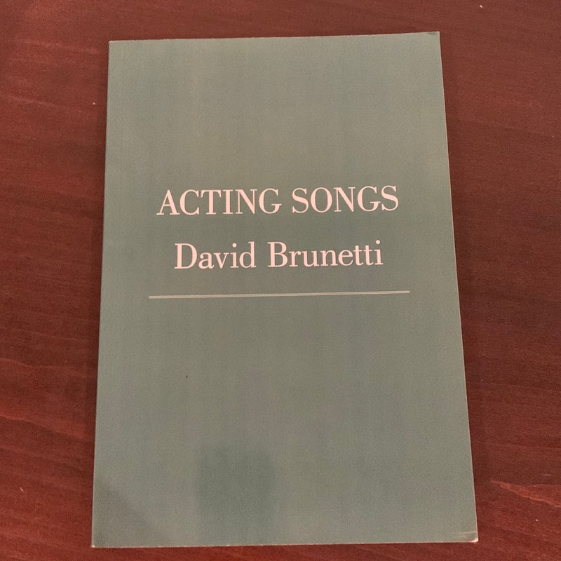 Acting Songs