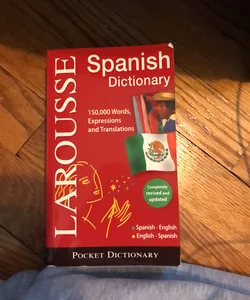 Larousse Pocket Dictionary Spanish-English/English-Spanish