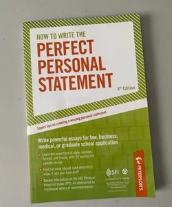 How to Write the Perfect Personal Statement