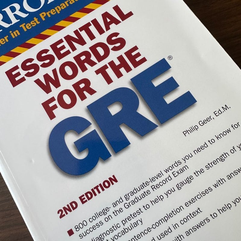 Essential Words for the GRE