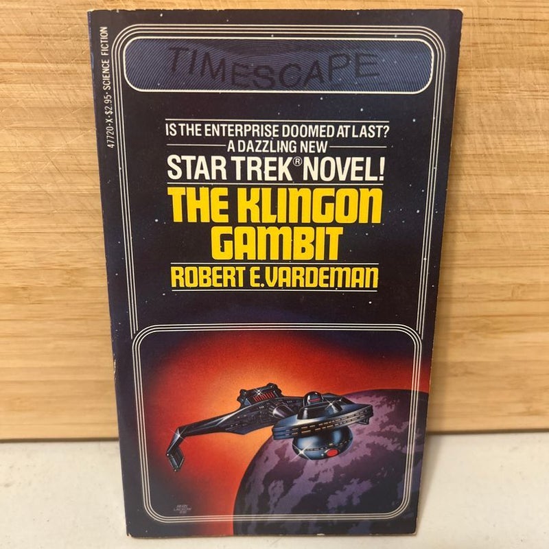 Star Trek Novel the Klingon Gambit