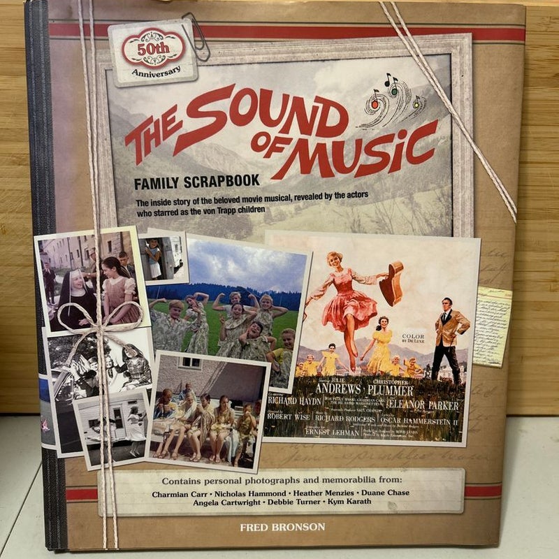 The sound of music family scrapbook