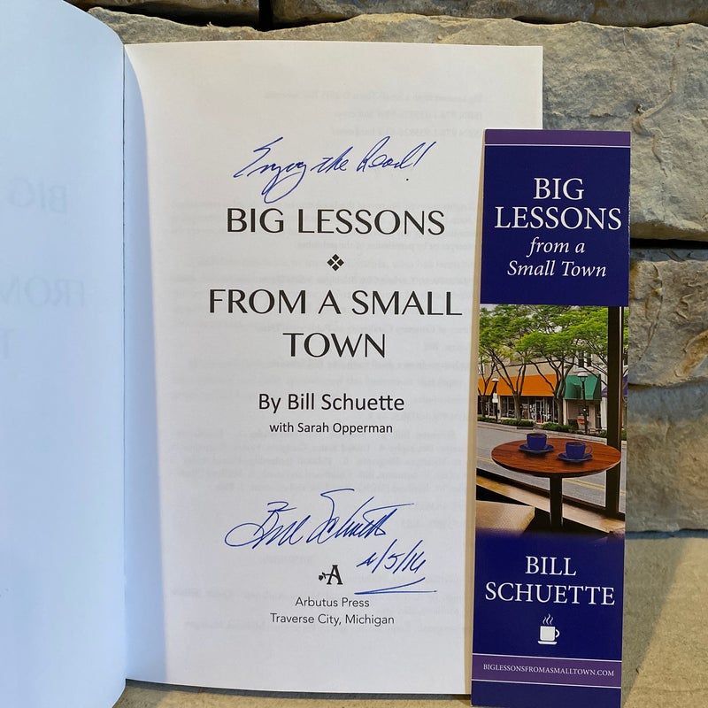 Big Lessons from a Small Town (signed copy)