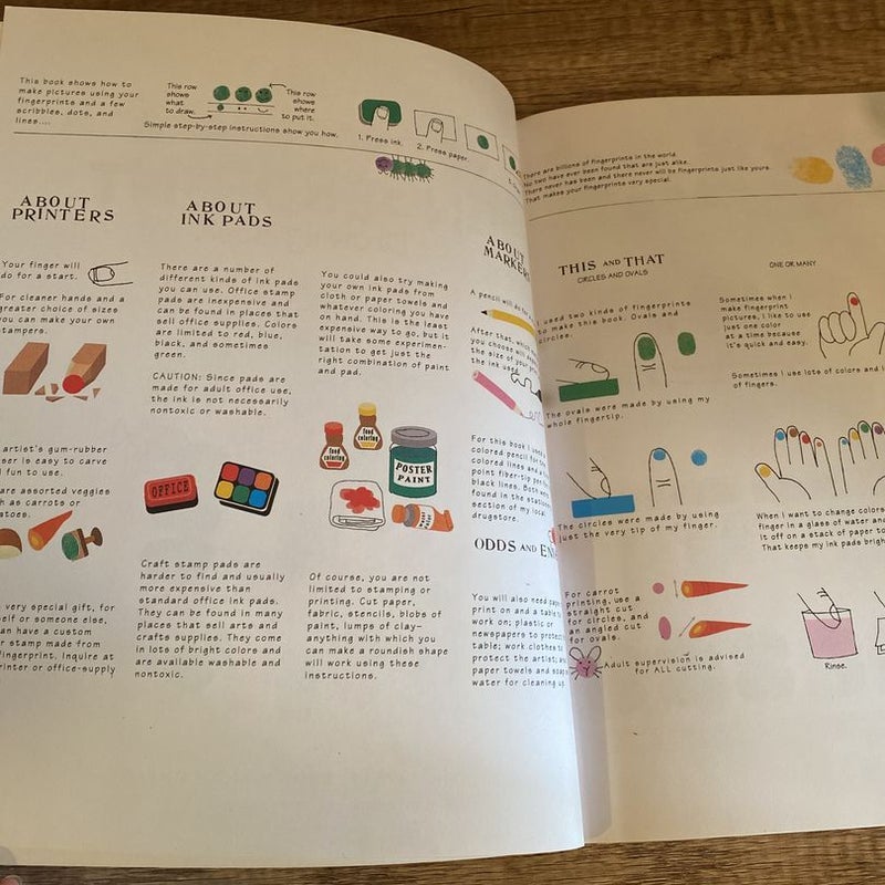 Ed Emberley's Fingerprint Drawing Book
