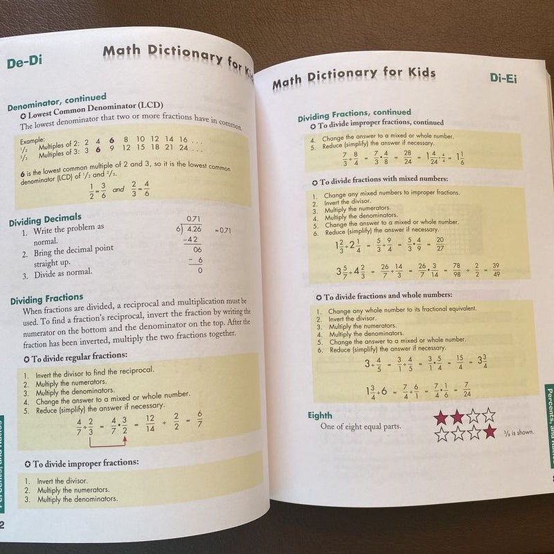 Math Dictionary for Kids (Updated Edition), 2E