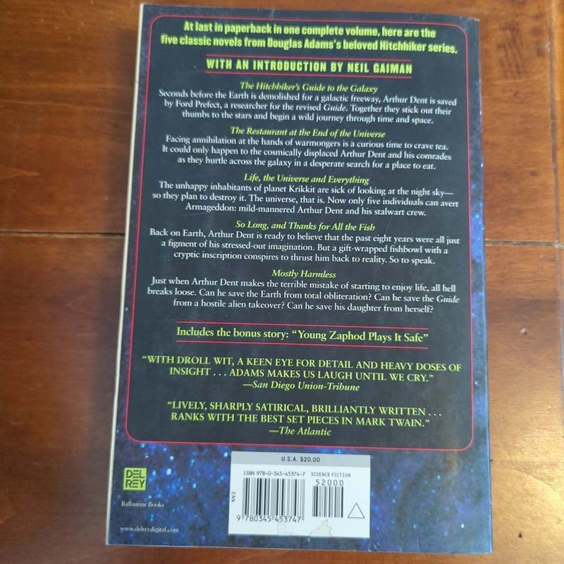 The Ultimate Hitchhiker's Guide to the Galaxy