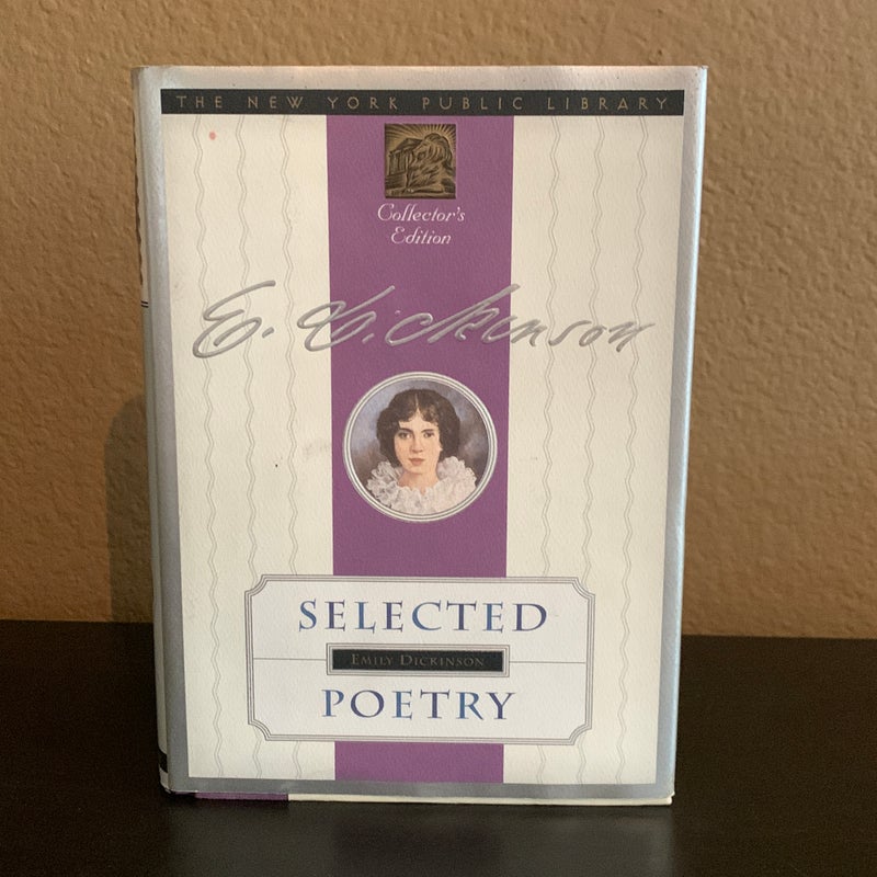 Selected Poetry of Emily Dickinson