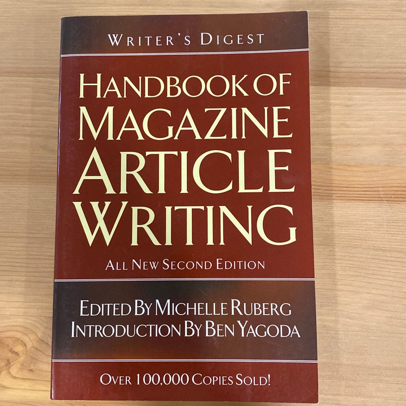 Handbook of Magazine Article Writing