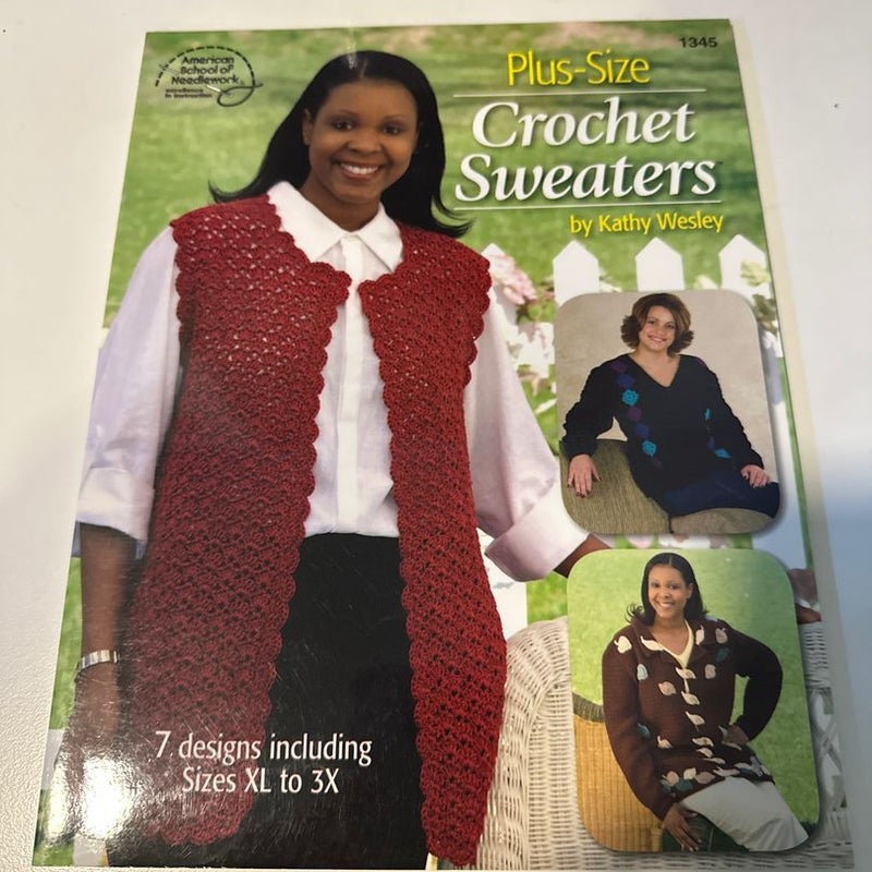 Plus-Size Crochet Sweaters