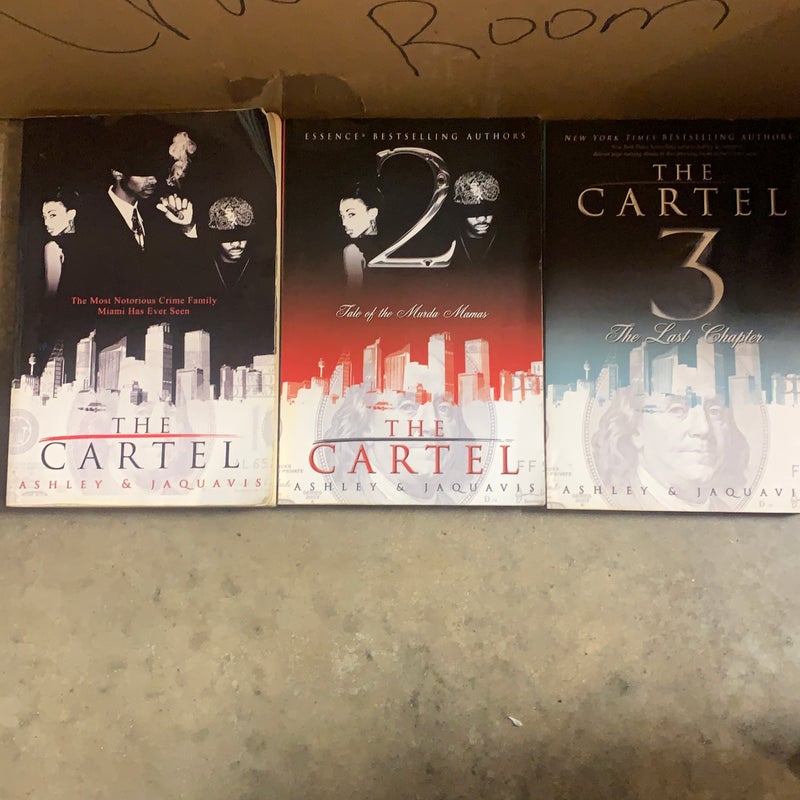 The Cartel. Books 1-3. Free US Shipping 