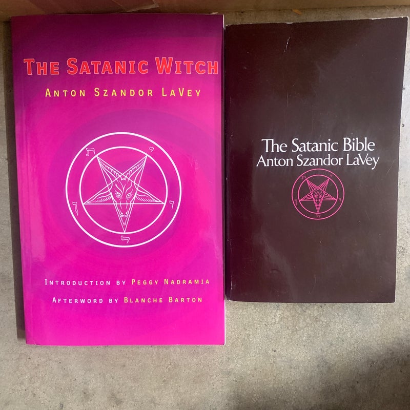 Satanic Bible & The Satanic Witch Bundle