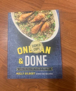 One Pan and Done. Signed Copy
