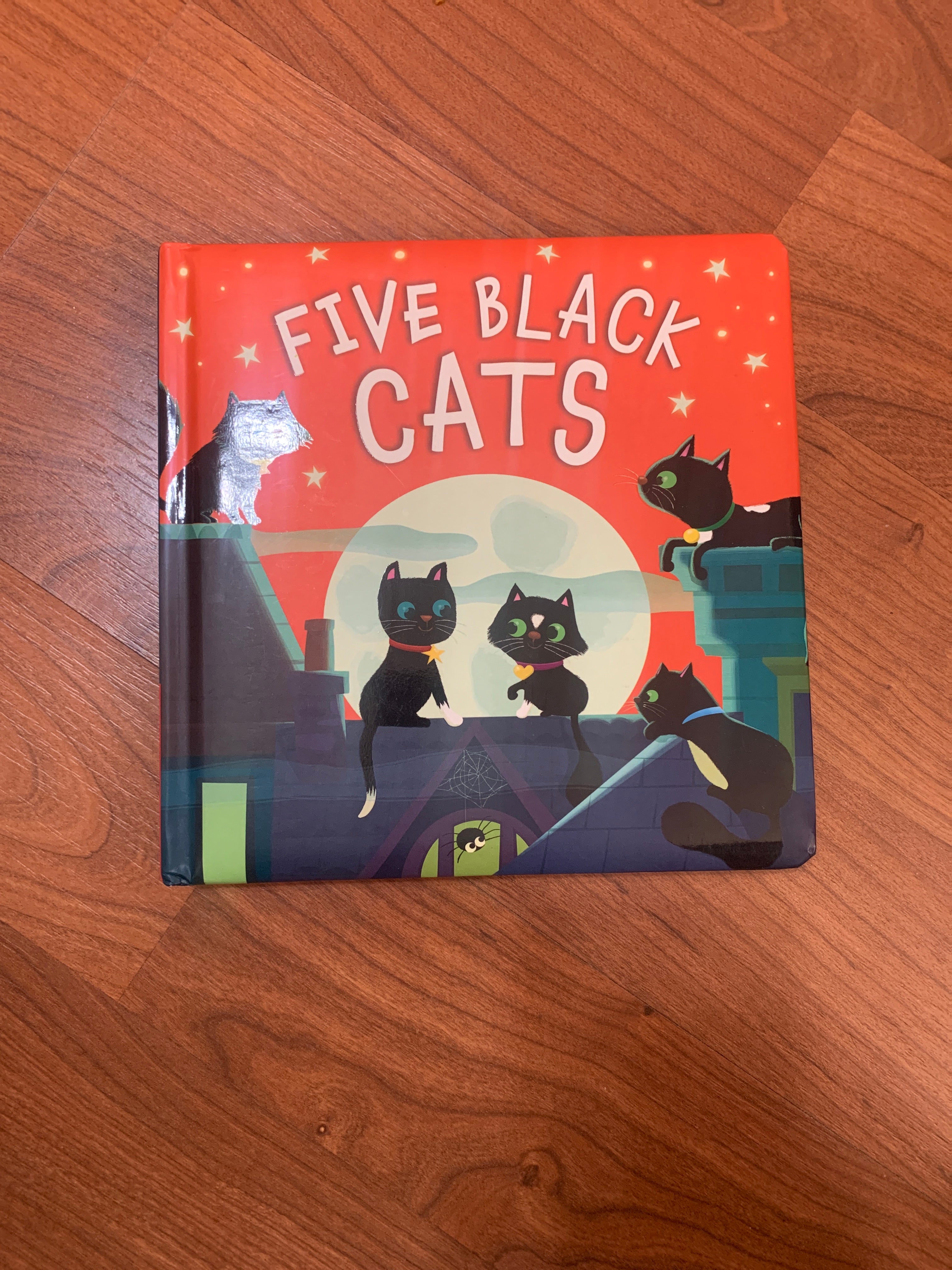 Five Black Cats