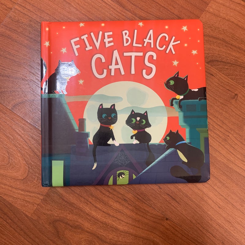 Five Black Cats