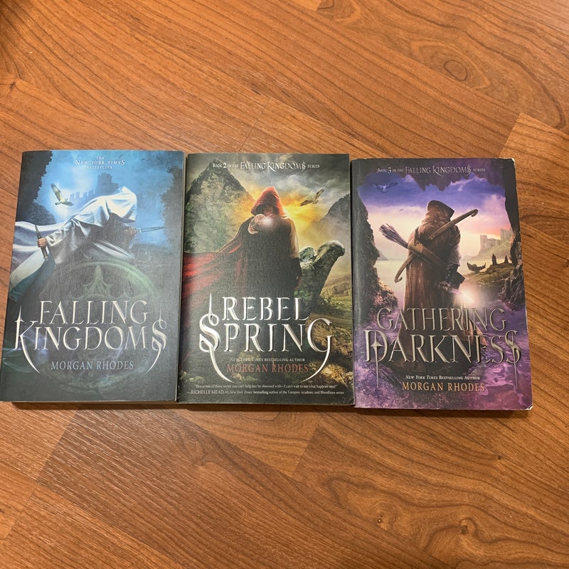 Falling Kingdoms Series, Books 1-3.  