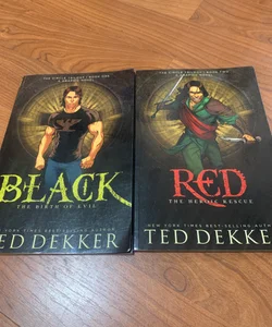 Ted Dekker Graphic Novel Bundle. Black & Red