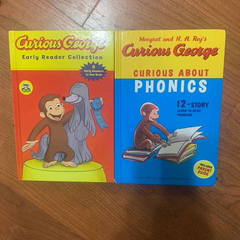 Curious George Bundle. 2 Hardcovers. 18 Stories. 