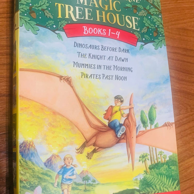 Magic Tree House Books 1-4 Boxed Set