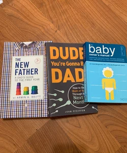 New Dad 3 Book Bundle Gift Set