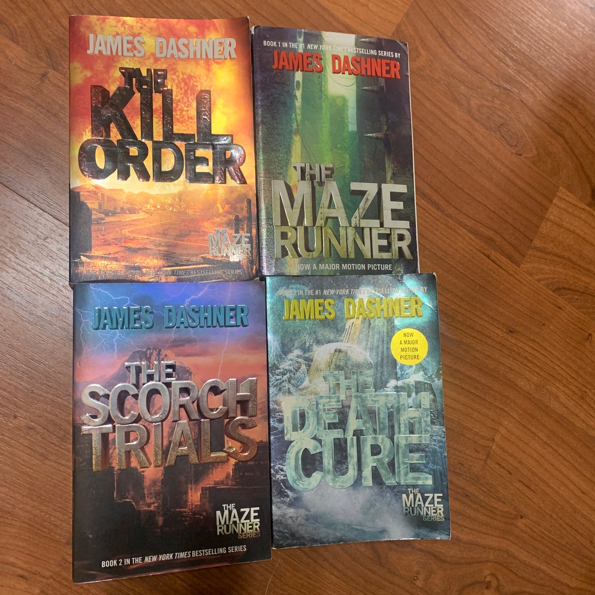 Box Maze Runner - 4 Volumes - SBS