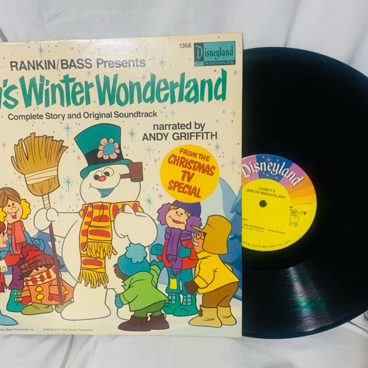 Vintage Vinyl . Disneyland Frosty’s Winter Wonderland 