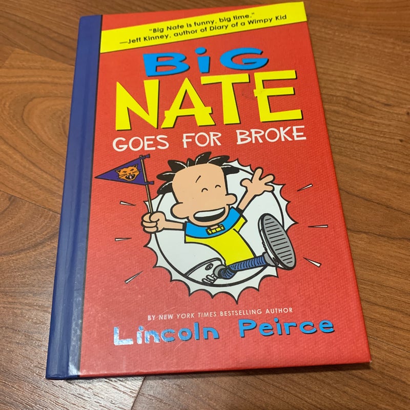NEW- Big Nate Goes for Broke-#4