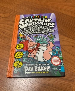 NEW- Captain Underpants and the Invasion of the Incredibly Naughty Cafeteria Ladies from Outer