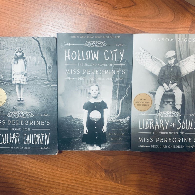 Bundle-Books 1-3, Miss Peregrine’s Home for Peculiar Children 