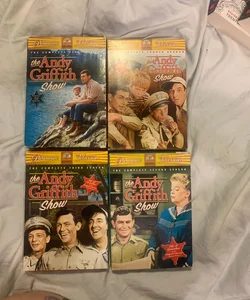 The Andy Griffith Show DVD Box Sets, Seasons 1-4