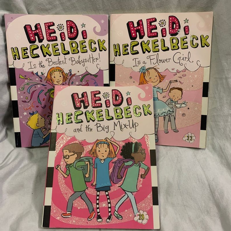 Heidi Heckelbeck 3 Book Bundle 