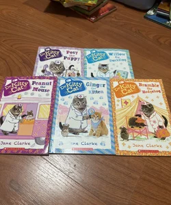 Lot of 5 Dr. Kitty Cat Books