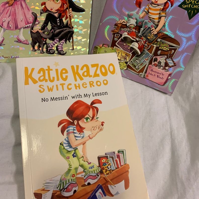 Katie Kazoo Switcheroo 3 Book Bundle 