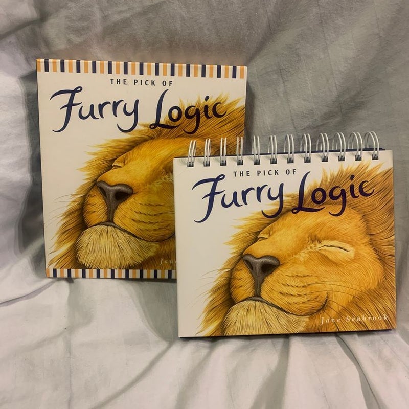 The Pick of Furry Logic. Book and box. 