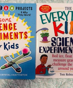 NEW!! Bundle of 2 New Science Experiments Books